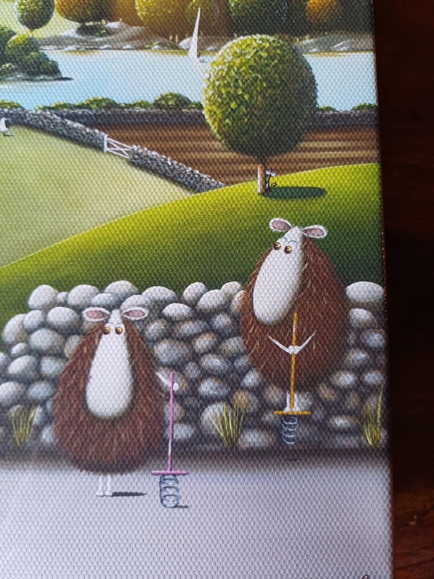 SIMON CLARKE Artwork - Spring Lambs