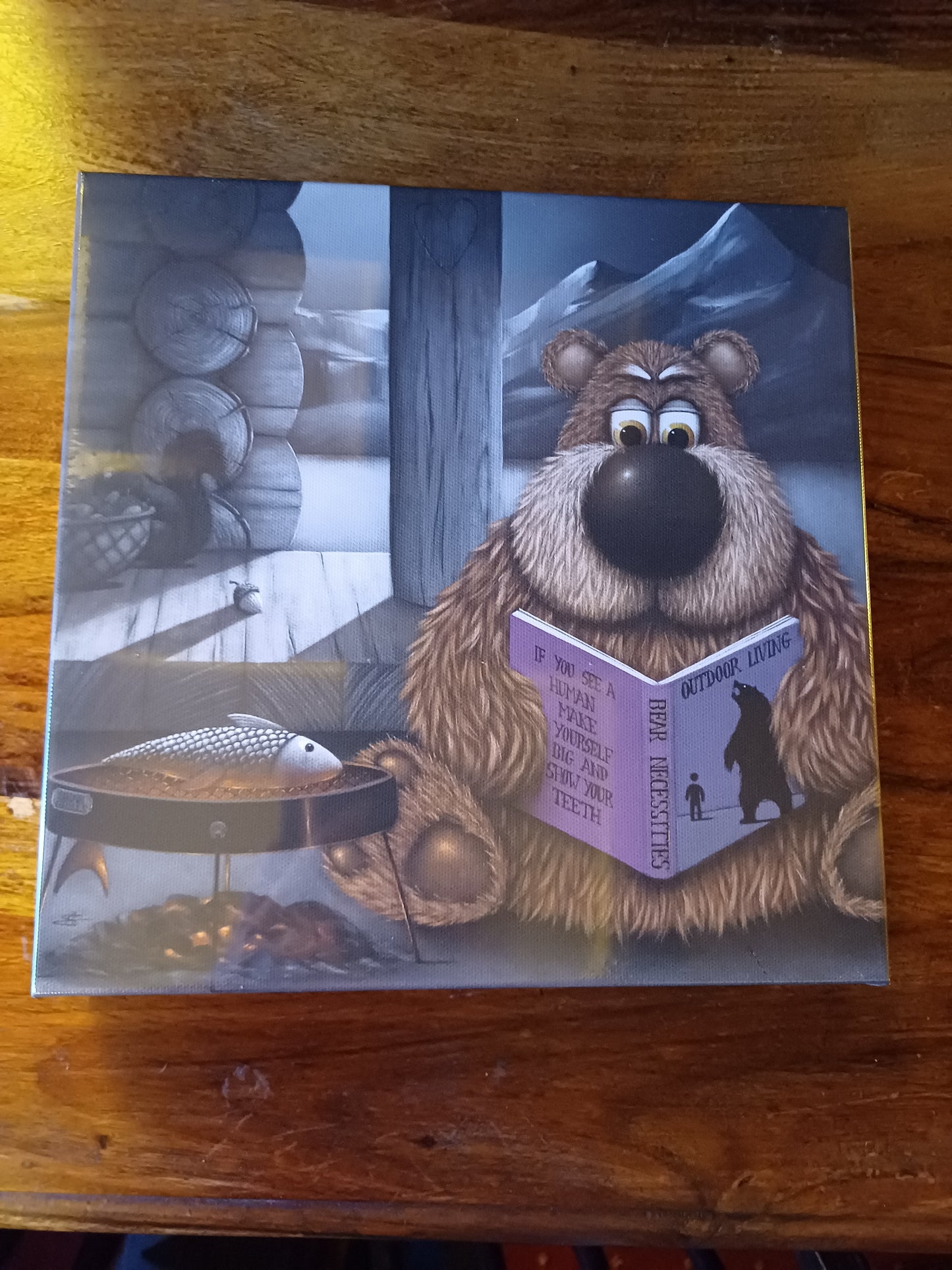 SIMON CLARKE Artwork - Bear Grills