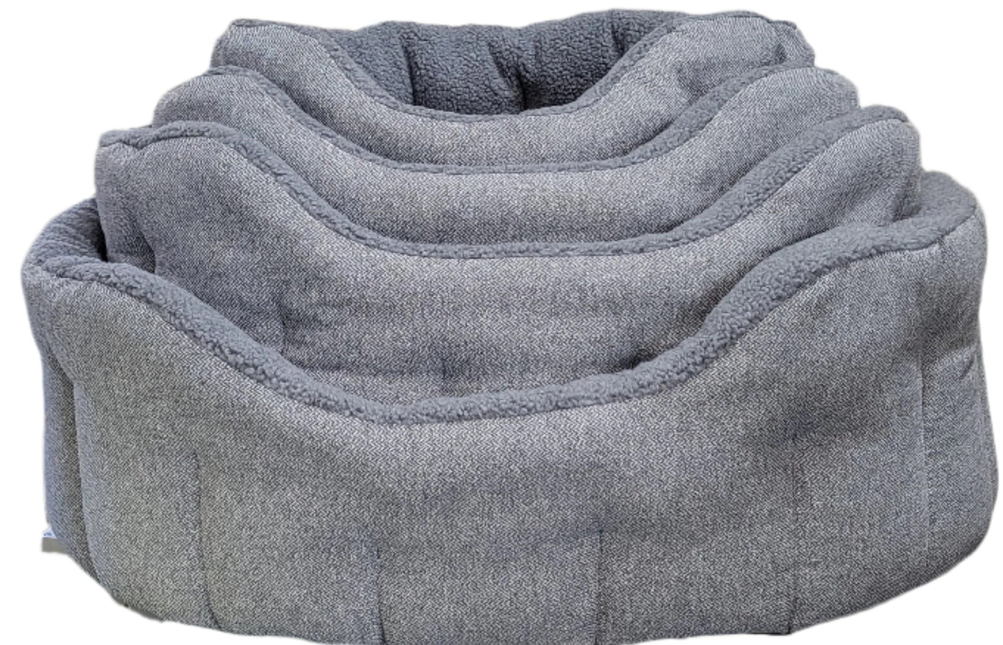 Premium Orkney Tweed Fleece Lined Bolster Beds