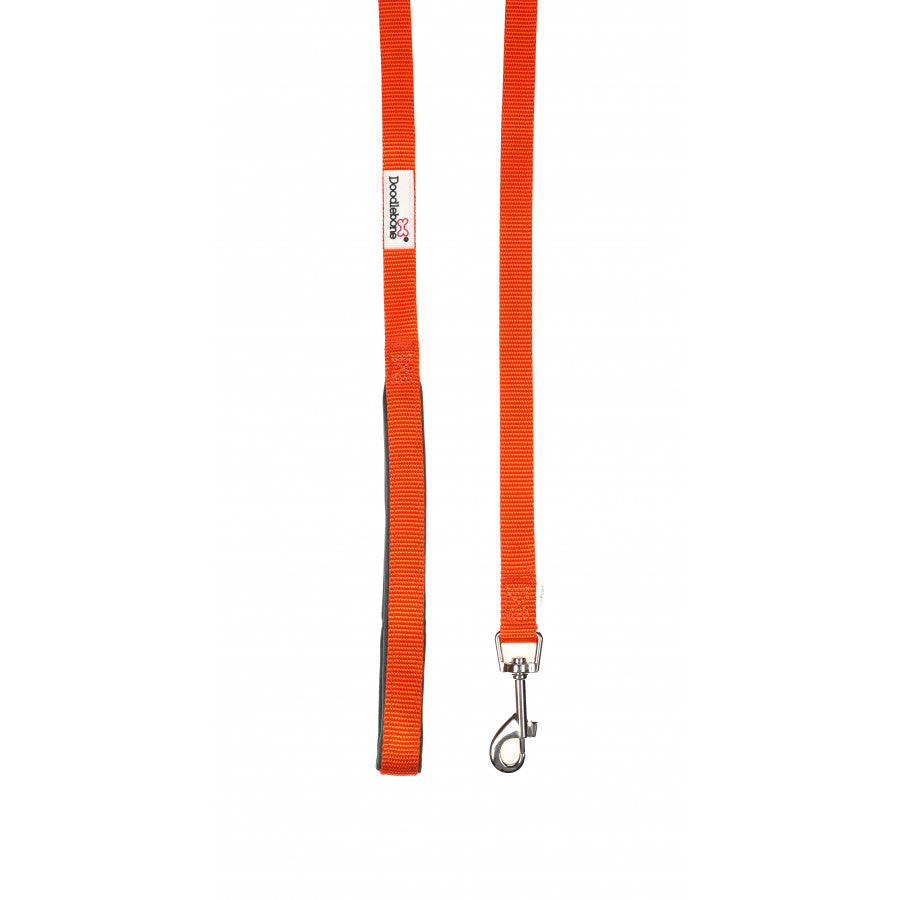 DOODLEBONE Dog Lead - TANGERINE