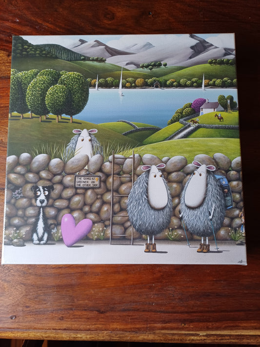 SIMON CLARKE Artwork - The Grass is Greener