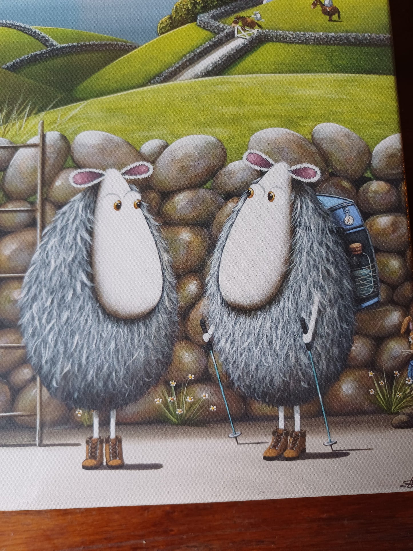 SIMON CLARKE Artwork - The Grass is Greener