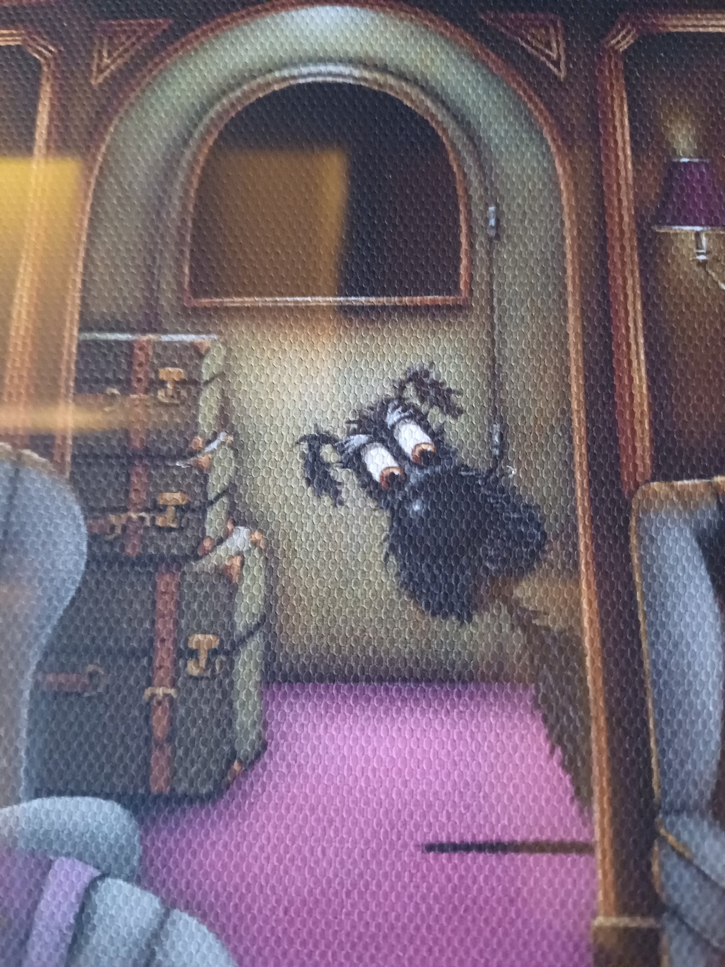 SIMON CLARKE Artwork - Murder on the Cattle Train Express
