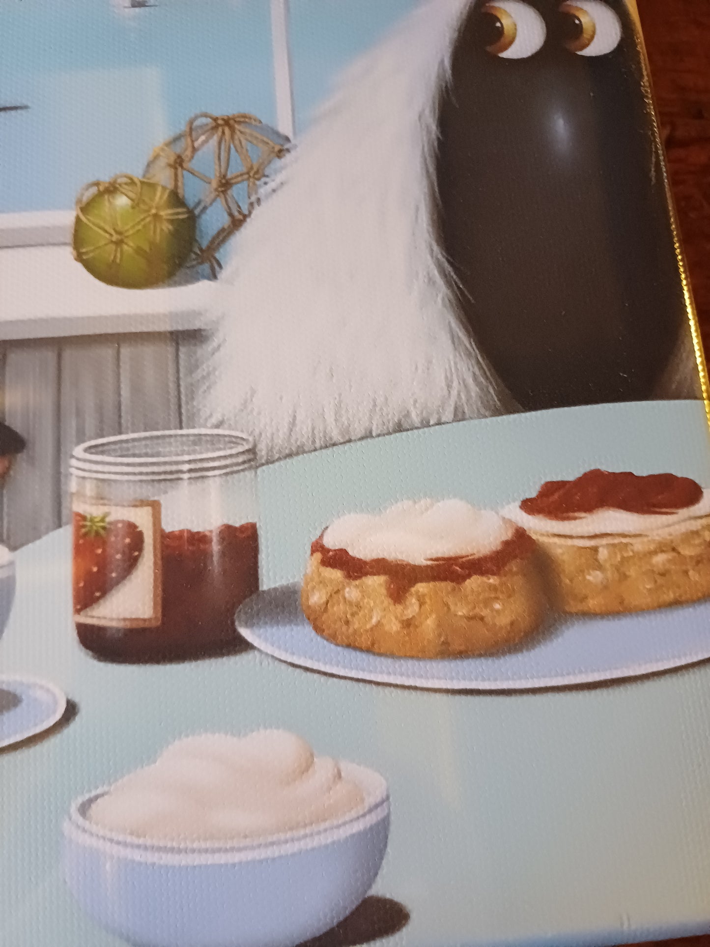 SIMON CLARKE Artwork - Cream Tea with Ewe