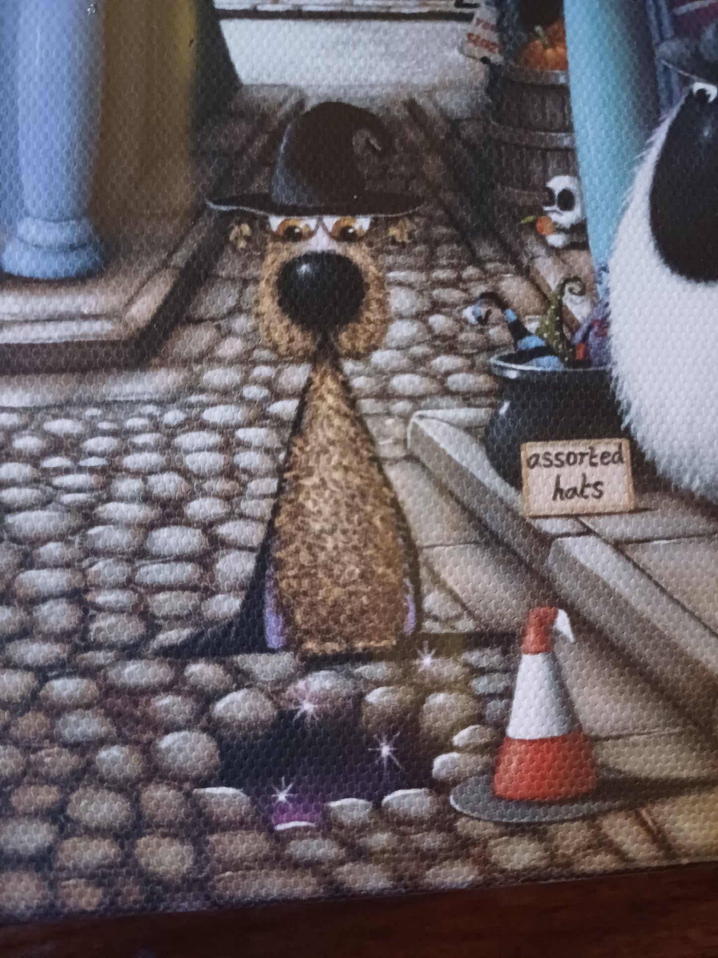 SIMON CLARKE Artwork - Look out Arry Pothole