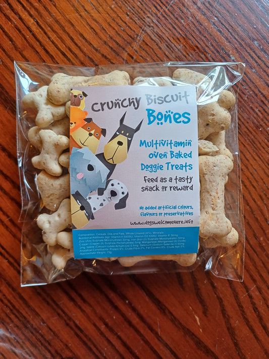 Crunchy Biscuit Bone Dog Treats