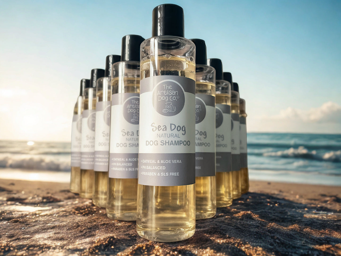 Natural Oatmeal and Aloe Vera Handmade Dog Shampoo