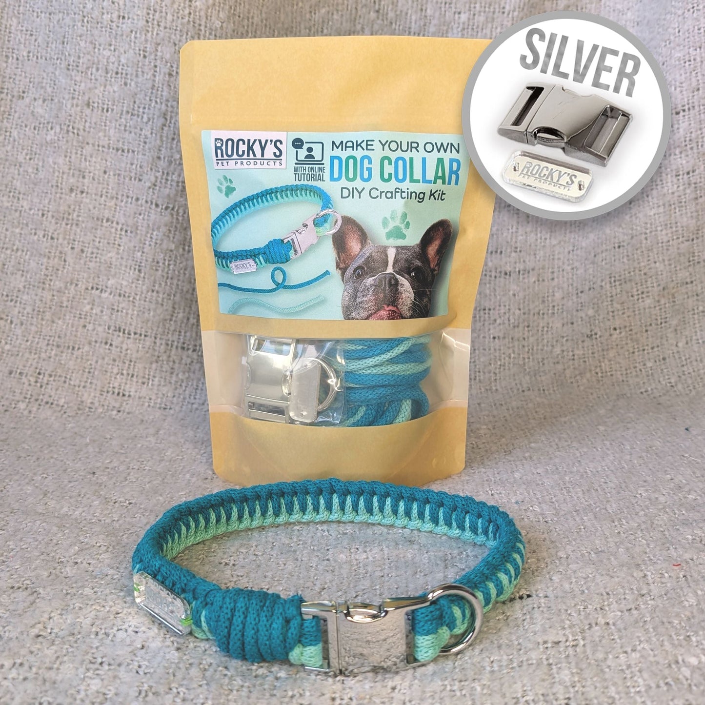 Make Your Own Dog Collar Craft Kit - MINT