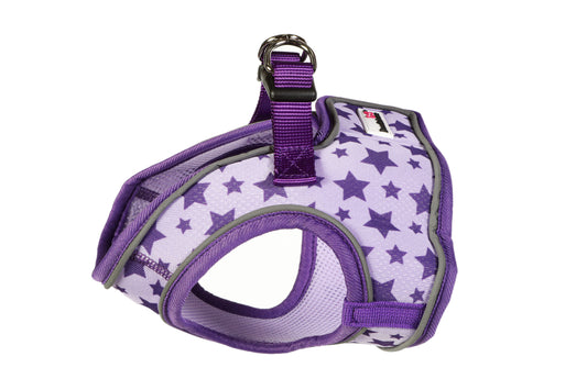DOODLEBONE Snappy Harness - Colour VIOLET STARS