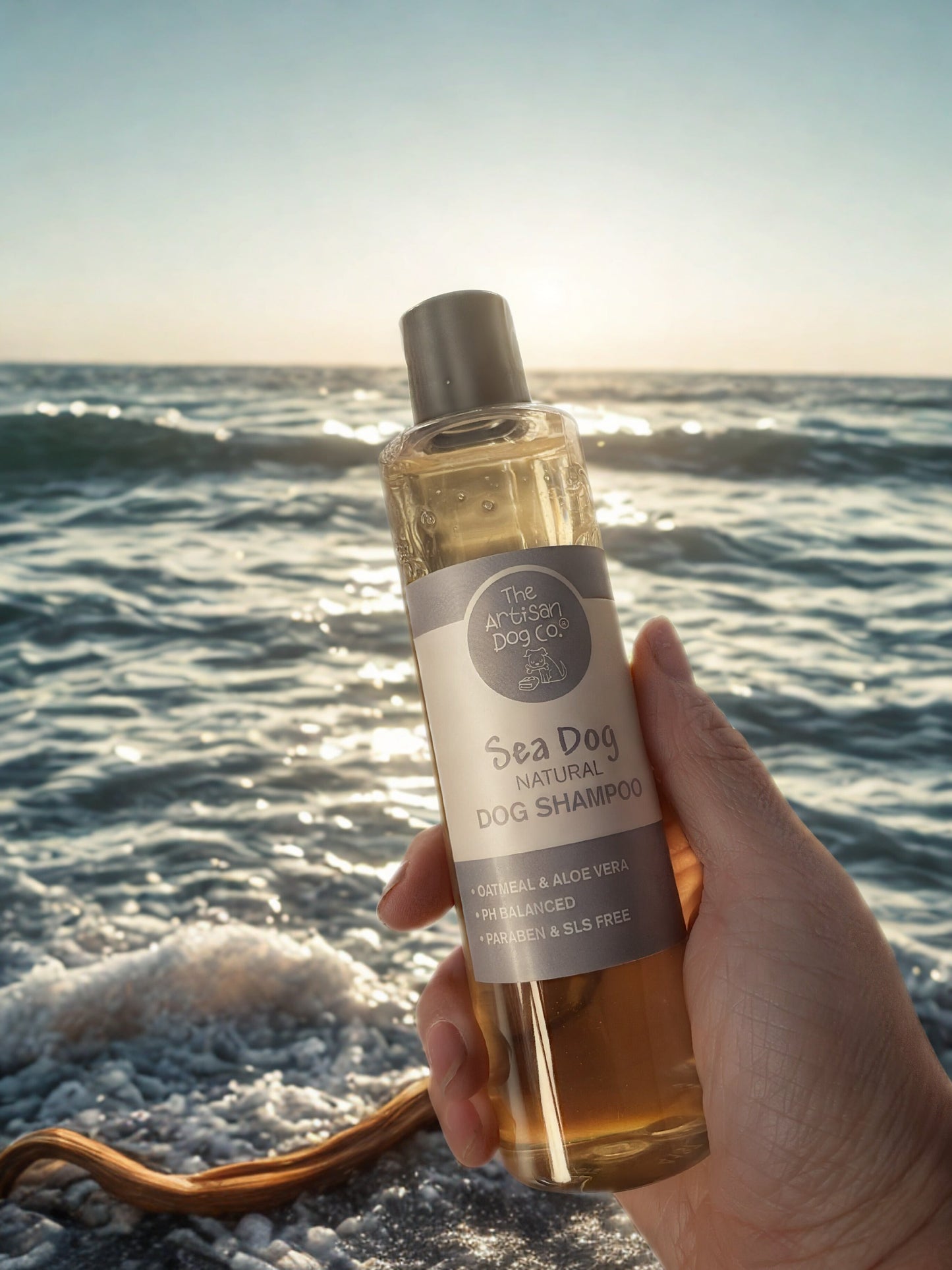 Natural Oatmeal and Aloe Vera Handmade Dog Shampoo