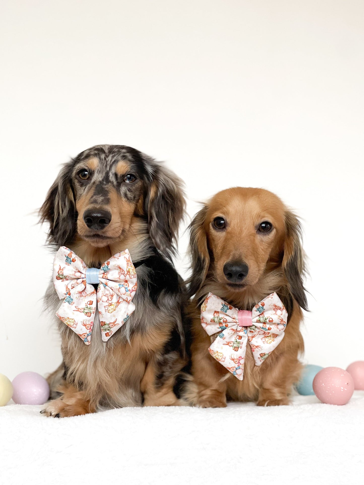 Bunny Tales - Blue, Dog Harness (XXS-XS)