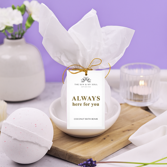 Always Here for You - Coconut Bath Bomb Soak