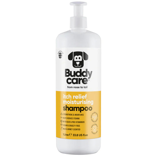 Buddy Care Itch Relief Milk & Honey Dog Shampoo – 500ml