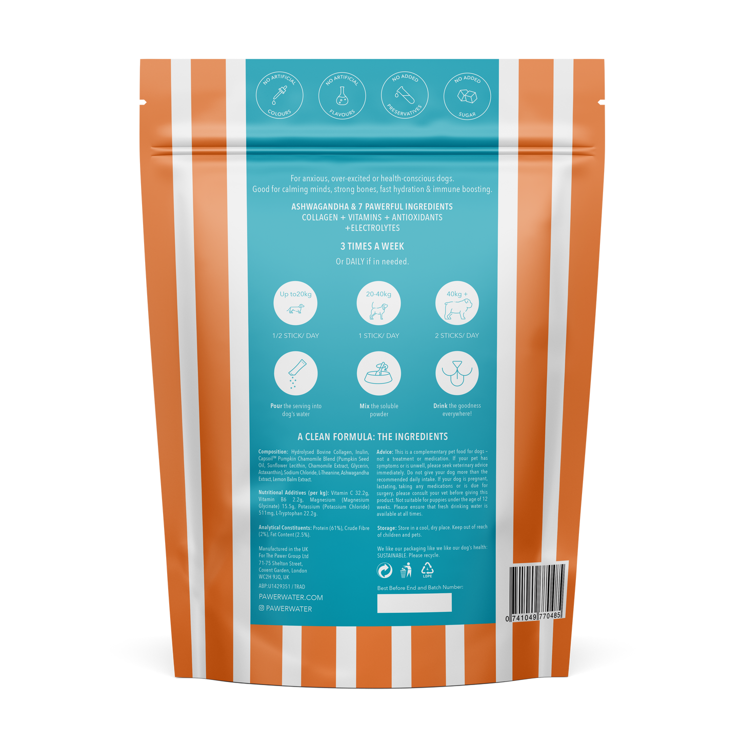 Pawer Water Calming (12 Sticks Pouch)