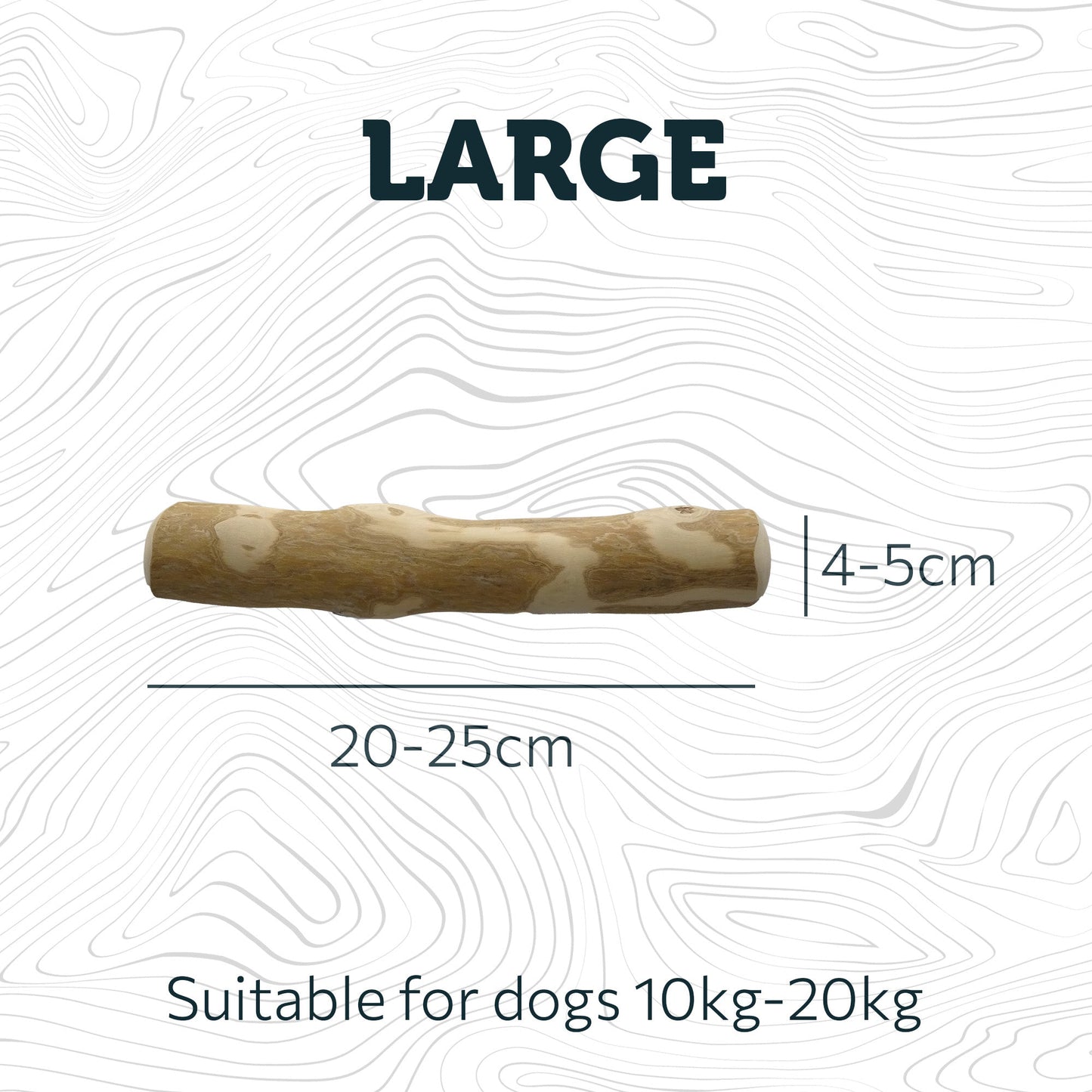 Natural Coffee Wood Dog Chews