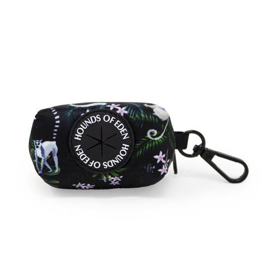 Midnight Madagascar Design Poop Bag Holder