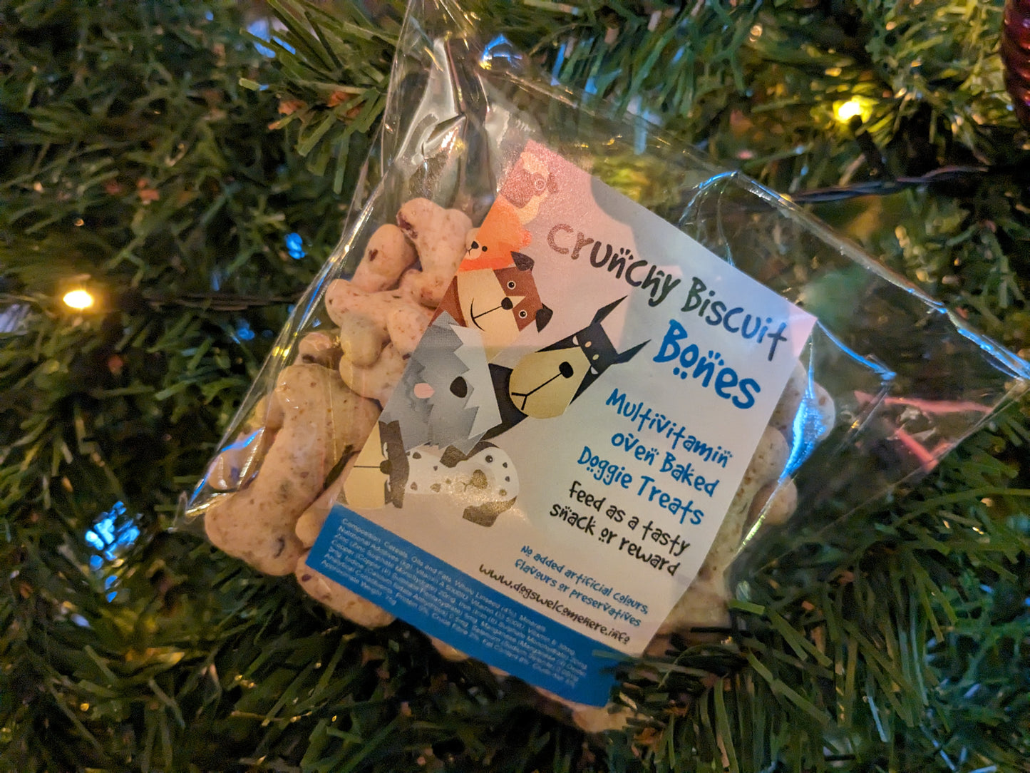 Crunchy Biscuit Bone Dog Treats