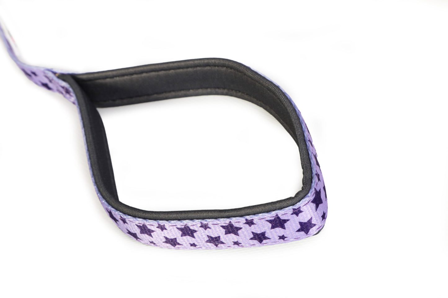 DOODLEBONE Padded Dog Lead - Colour VIOLET STARS