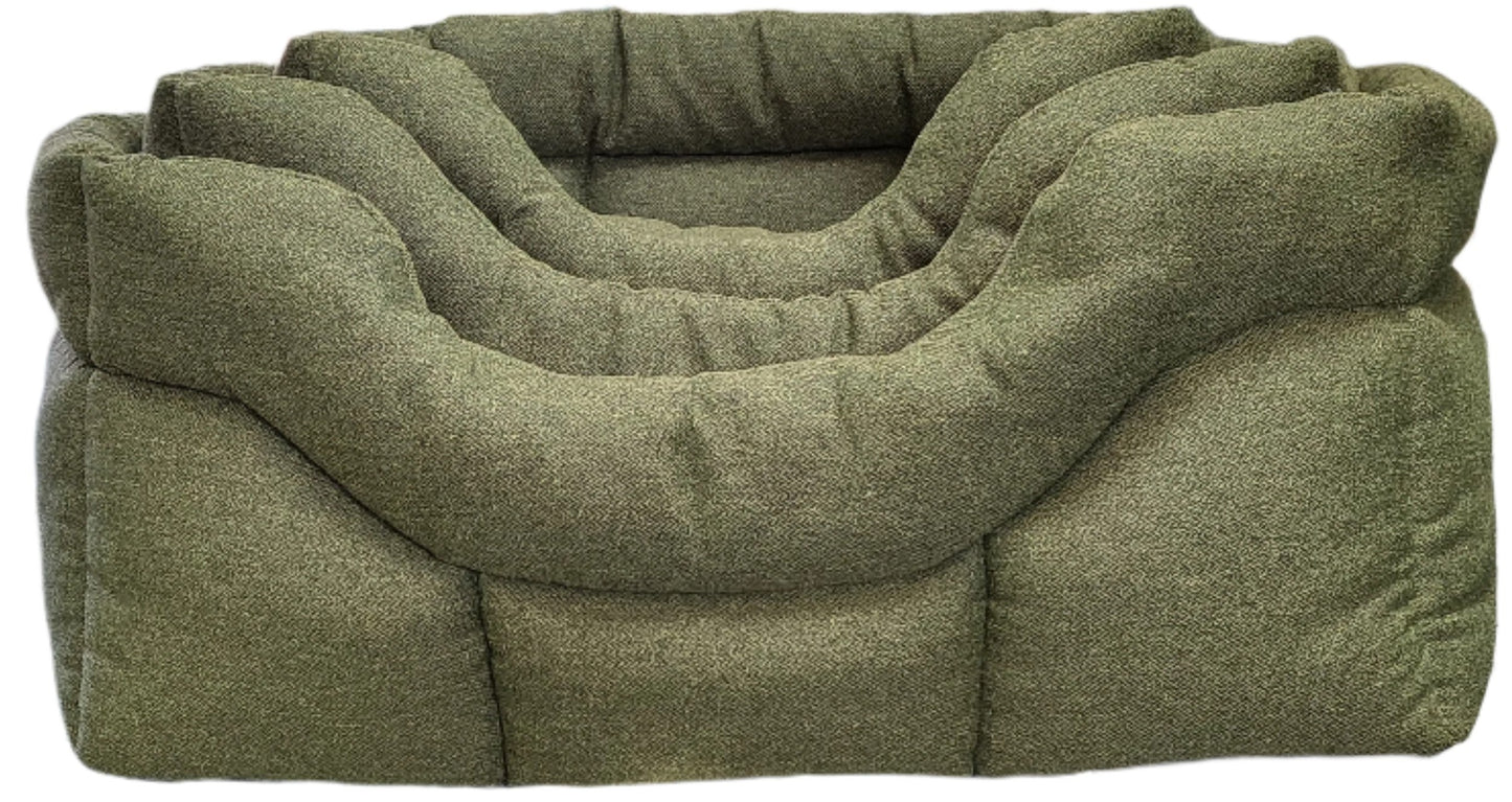 Premium Rectangular High Sided Orkney Tweed Beds