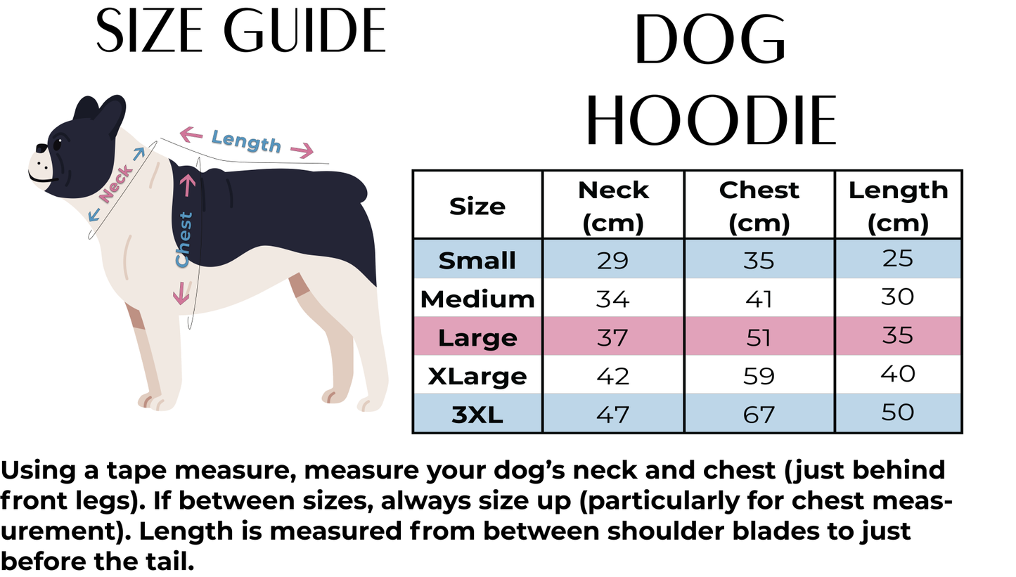 Dog Hoodie - Light Teal