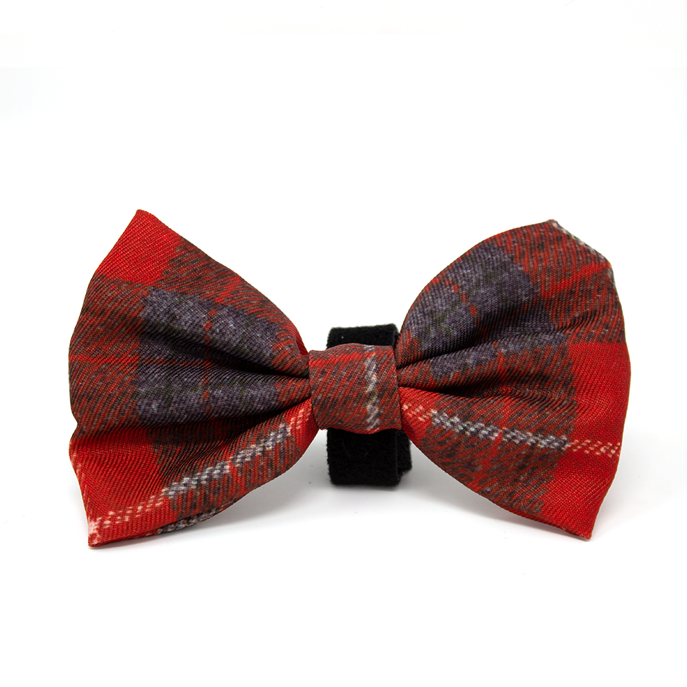 'Sammi' Tweed Effect Bow Tie