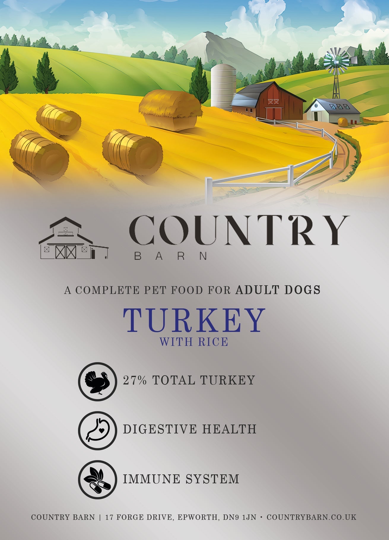 Turkey & Rice - Premium
