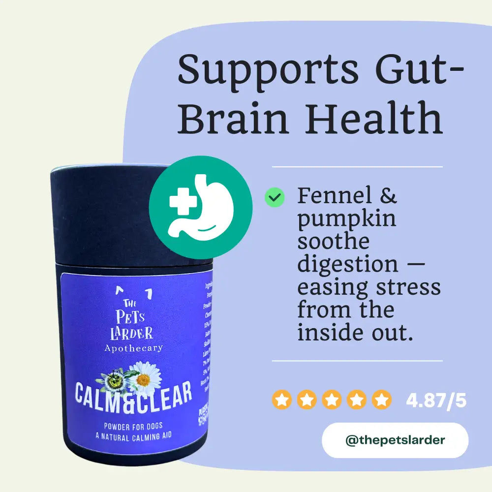 Calm & Clear – Natural Herbal Calming Supplement for Dogs
