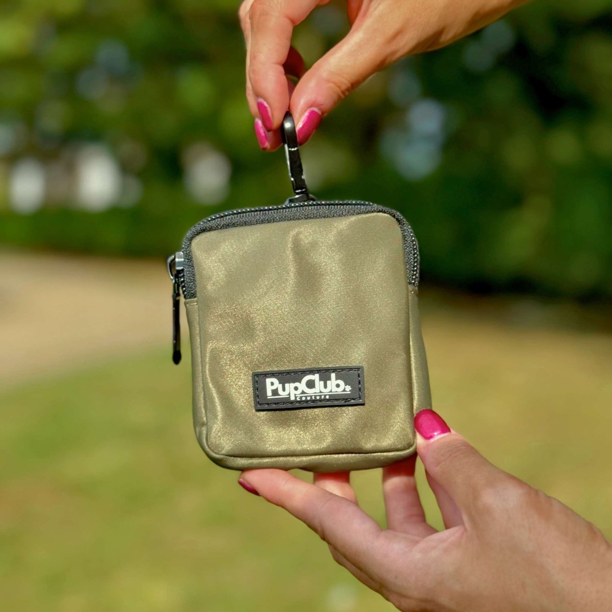 Dog Treat Pouch - Khaki Green