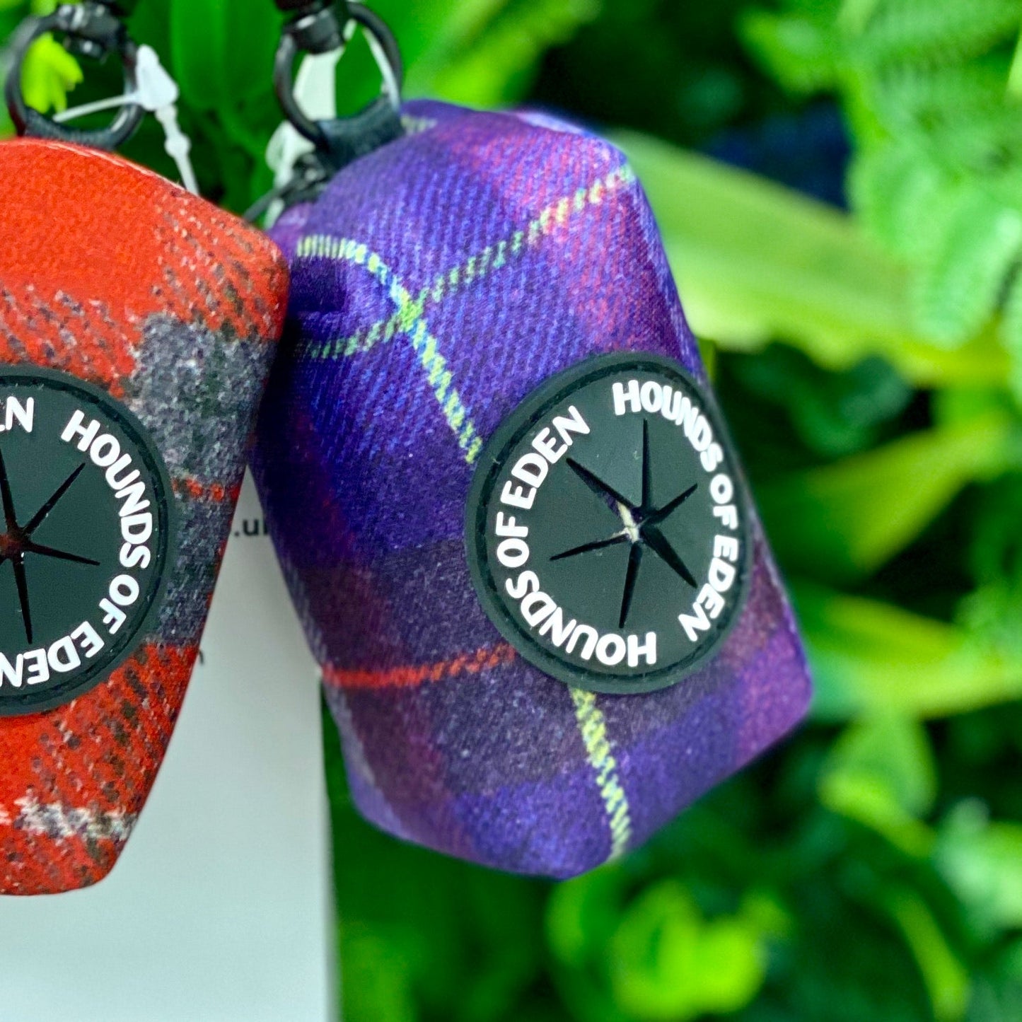 'Molly' - Purple tweed effect Poop/Treat Bag Holder