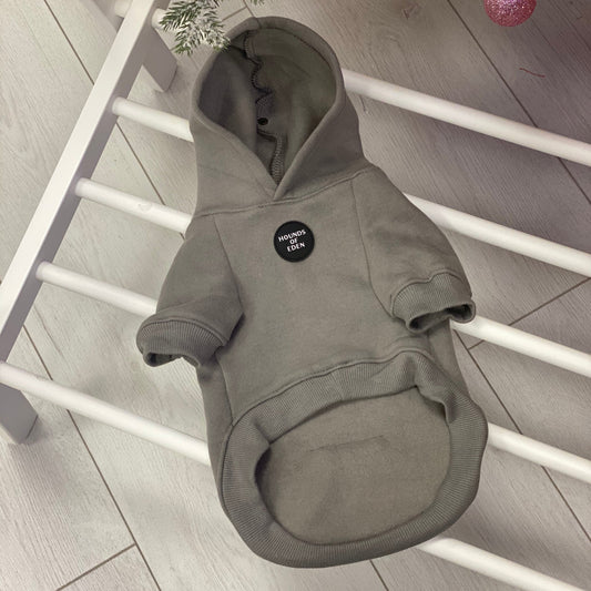 Dog Hoodie - Charcoal Grey