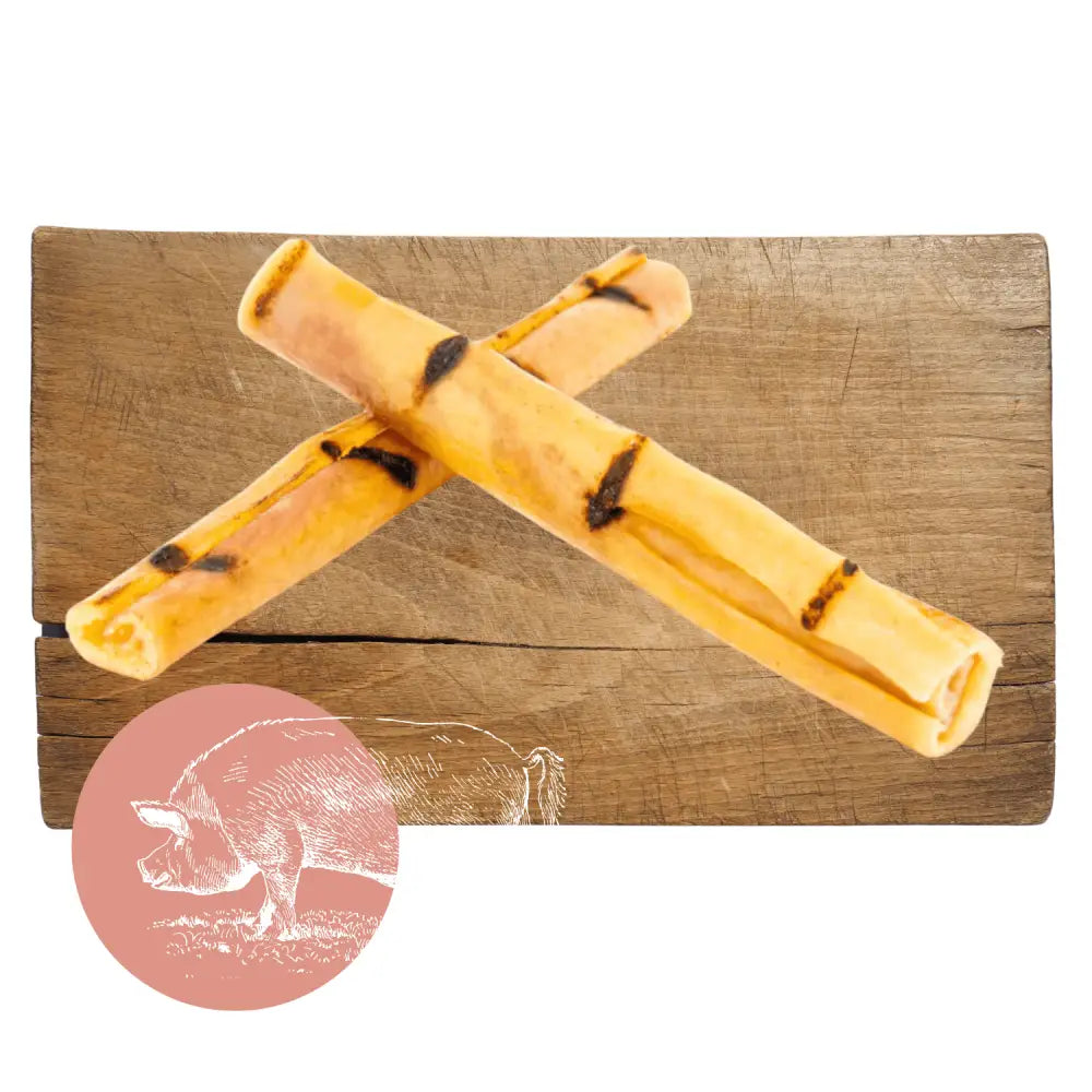 Pork Crackling Stick Natural Meat Chew For Dogs