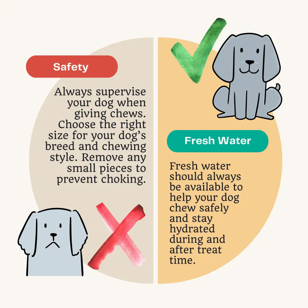 Pork Crackling Stick Natural Meat Chew For Dogs